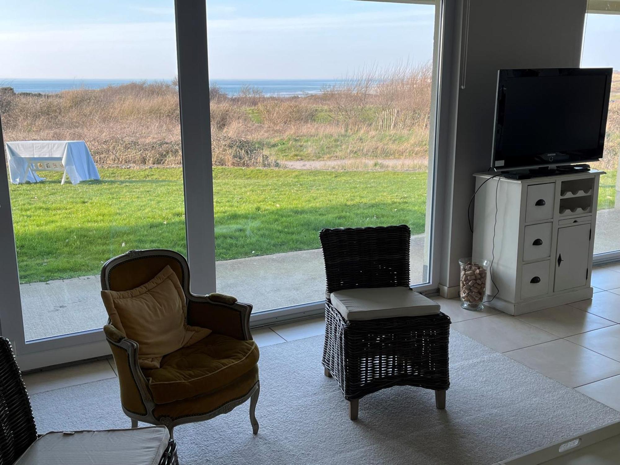 Vue Sur Mer, Dunes Et Golf Apartman Wimereux Kültér fotó